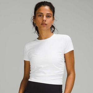 Lululemon All It Takes Shirt Size 6 White